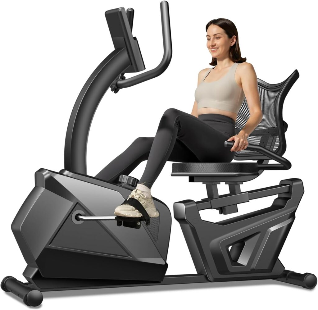 CURSOR FITNESS Havy Duty Recumbent Exercise Bike 