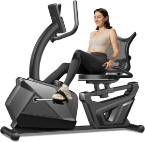 URSOR FITNESS Havy Duty Exercise Bike with 16-Level Magnetic Resistance