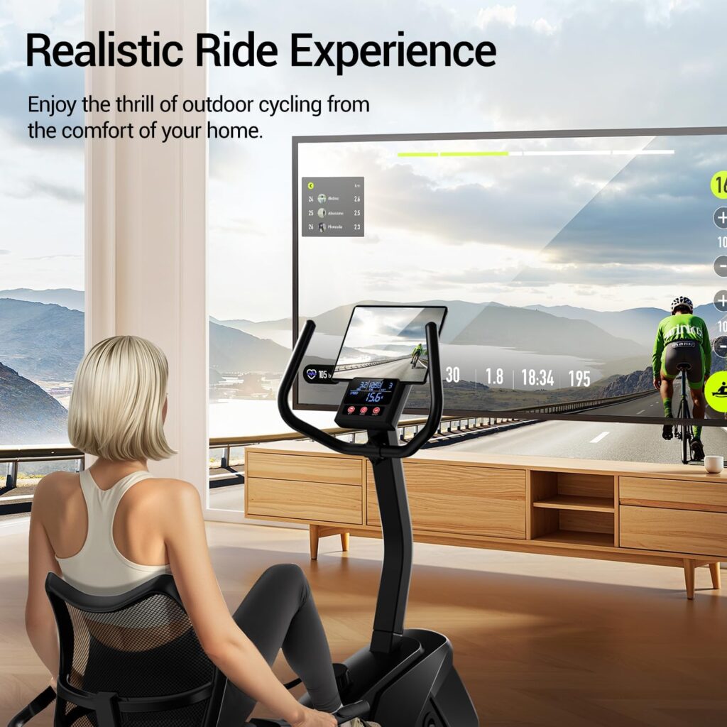 the best CURSOR FITNESS Recumbent Exercise Bike for health