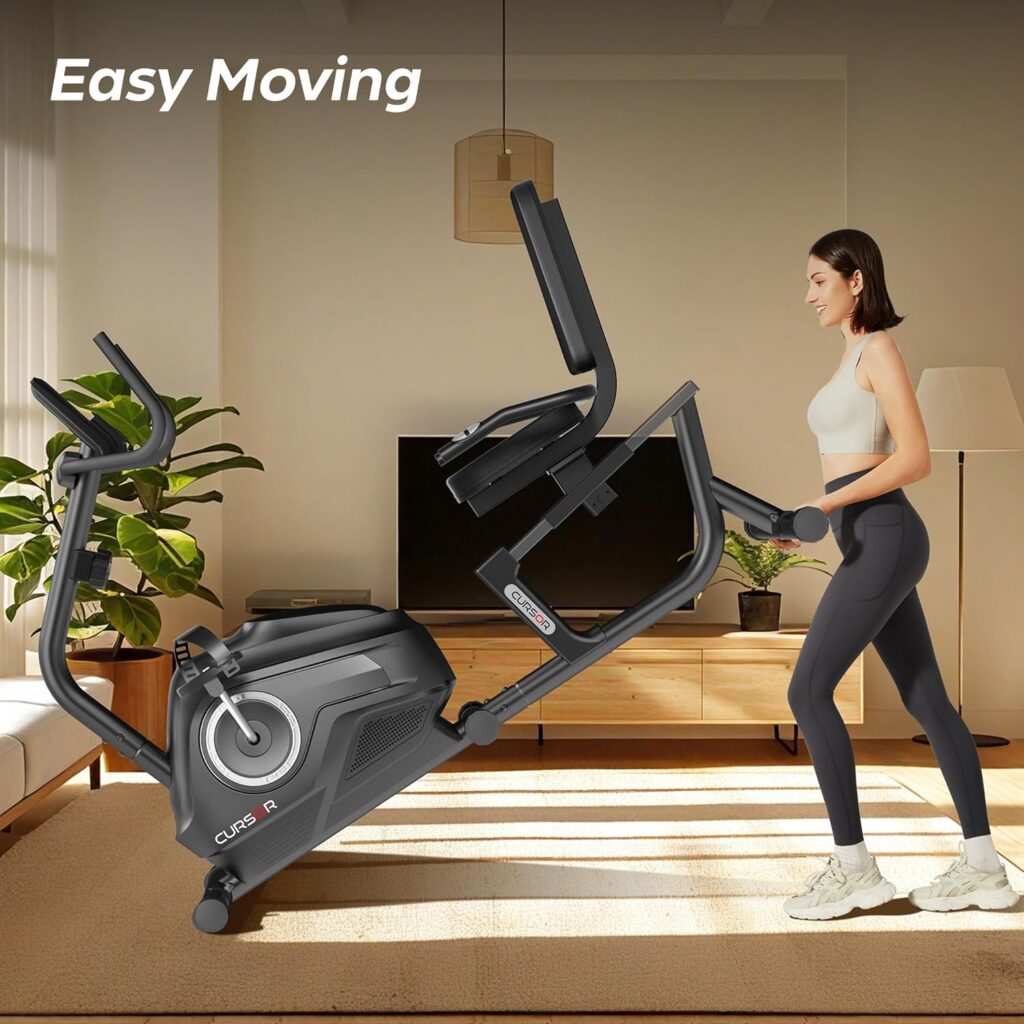 CURSOR FITNESS Recumbent Exercise Bike for Home